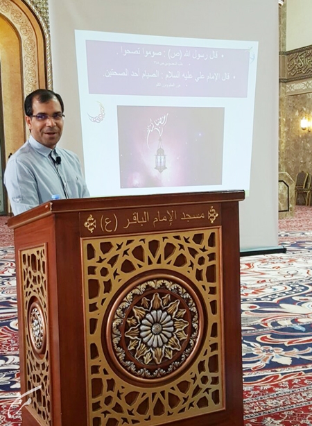 أخصائي التغذية العلاجية رضي العسيف