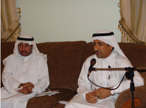 الدكتور الخليفة في ضيافة منتدى بوخمسين الثقافي شكر ومتابعة