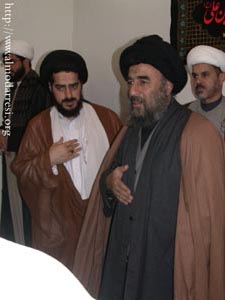 الامام المدرسي دامت بركاته يصل المدينة المنورة